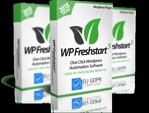 Product picture WP FreshStart 5 PRO
